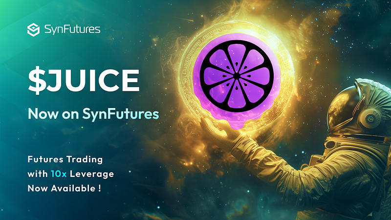 JUICE listing on synfutures v3