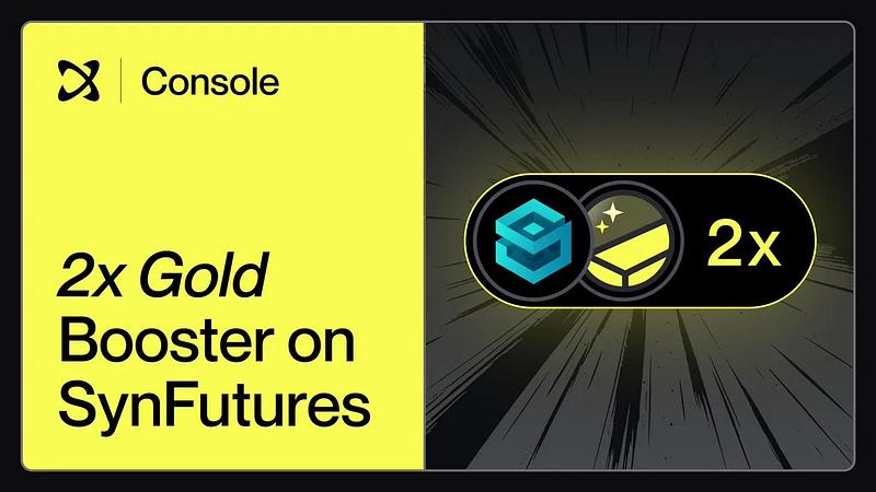 SynFutures x Console 2x Gold Booster