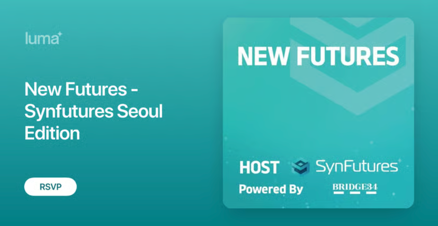 SynFutures Korea Meetup Luma Event